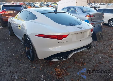2017 Jaguar F-Type R из США, поврежденный, VIN SAJWJ6DL8HMK39476